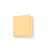 Klappkarten. 148 x 148, Laserschnitt