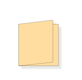 Klappkarten. 210 x 210, Laserschnitt